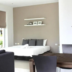 Отель The Beach Village Resort 3* Студия Делюкс с различными типами кроватей фото 7