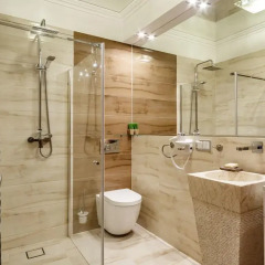 Отель Zakopiańskie Tarasy Premium Spa ванная фото 2