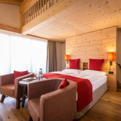 Hotel Spitzhorn 3* Стандартный семейный номер с двуспальной кроватью фото 3