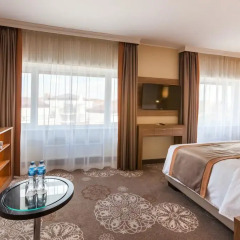 Гостиница DoubleTree by Hilton Tyumen 4* Стандартный номер разные типы кроватей фото 3