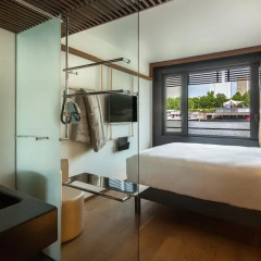 Отель Off Paris Seine 4* Стандартный номер с различными типами кроватей фото 6
