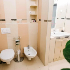Отель Chain Bridge Apartment Венгрия, Будапешт - отзывы, цены и фото номеров - забронировать отель Chain Bridge Apartment онлайн ванная фото 2