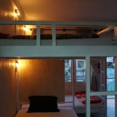 Dalat Backpackers Hostel Кровать в общем номере фото 16