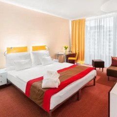 Отель Andel's by Vienna House Prague 4* Представительский номер с разными типами кроватей фото 5