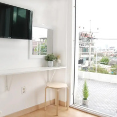 Отель The Mei Haus Hongdae 3* Студия с различными типами кроватей фото 6