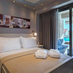 Отель Kassandra Village Resort Греция, Пефкохори - отзывы, цены и фото номеров - забронировать отель Kassandra Village Resort онлайн комната для гостей фото 3