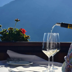 Отель Gasthaus Prennanger Горнолыжный курорт Ортлер гостиничный бар