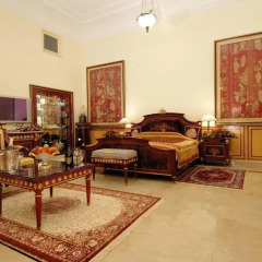 Отель The Raj Palace (Small Luxury Hotels of the World) 5* Номер Делюкс с различными типами кроватей фото 5