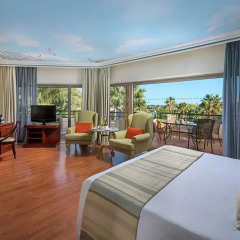 Отель Atrium Palace Thalasso Spa Resort & Villas Греция, Калафос - 5 отзывов об отеле, цены и фото номеров - забронировать отель Atrium Palace Thalasso Spa Resort & Villas онлайн балкон