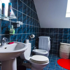 Wawa Hostel Варшава ванная