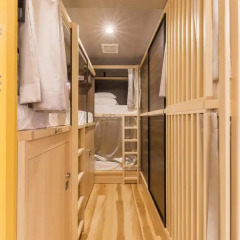 EAST57 ASAKUSABASHI - Hostel Кровать в общем номере с двухъярусной кроватью фото 9