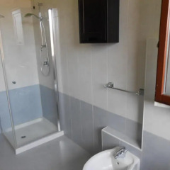 Отель Il Glicine sul Garda B&b Монцамбано ванная