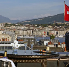 Отель Warwick Geneva 4* Стандартный номер с различными типами кроватей фото 10