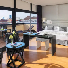 Отель H10 Marina Barcelona 4* Полулюкс с различными типами кроватей фото 5