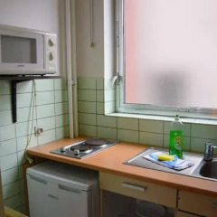 Отель Budget Flats Antwerpen Студия с различными типами кроватей фото 8