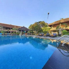 Отель Satriya Cottages 3* Улучшенный номер с различными типами кроватей фото 7