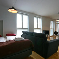 Апартаменты Goodson & Red City Style Apartments комната для гостей фото 2