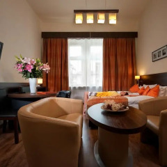 Отель Spatz Aparthotel 3* Номер Делюкс с различными типами кроватей фото 8
