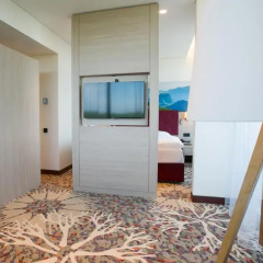 Hotel Lielupe by SemaraH 4* Улучшенный номер двуспальная кровать фото 5