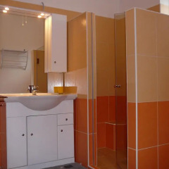 Отель Erika Apartman ванная