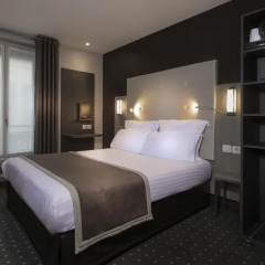 Отель Hôtel de La Paix Tour Eiffel 3* Стандартный номер с различными типами кроватей фото 4