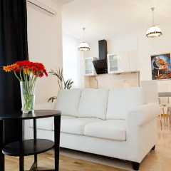 Апартаменты LikeFlat Apartment Tverskaya комната для гостей фото 2