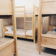 Отель The Highland House 2* Кровать в мужском общем номере с двухъярусной кроватью фото 2