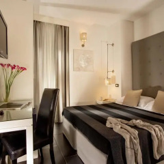 Hotel Condotti 3* Стандартный номер с двуспальной кроватью фото 11