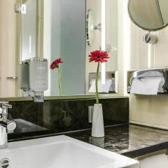 Отель IntercityHotel Hannover 4* Стандартный номер с различными типами кроватей фото 5
