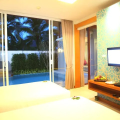 Отель APSARA Beachfront Resort and Villa 4* Улучшенный номер с различными типами кроватей фото 5