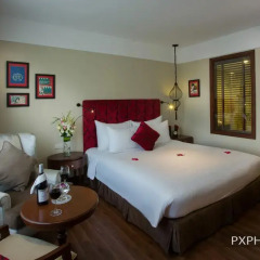 Hanoi La Siesta Hotel & Spa 4* Номер Делюкс с различными типами кроватей фото 6