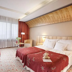 Hestia Hotel Europa 4* Люкс с разными типами кроватей фото 4