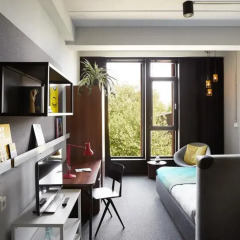 The Student Hotel Amsterdam City 4* Студия с различными типами кроватей фото 4