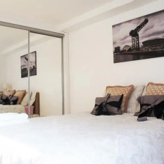 Отель Cosy Apartment in Quiet City Centre Великобритания, Глазго - отзывы, цены и фото номеров - забронировать отель Cosy Apartment in Quiet City Centre онлайн комната для гостей фото 3