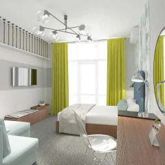 Гостиница MoreLeto 3* Номер Комфорт с разными типами кроватей фото 2
