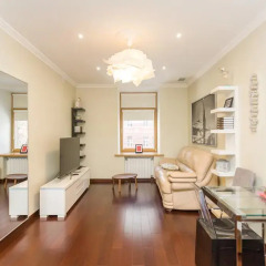 Апартаменты Four Squares Apartments on Tverskaya Апартаменты с двуспальной кроватью фото 17