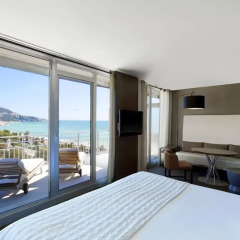 Отель Le Meridien Nice 4* Полулюкс с различными типами кроватей фото 8