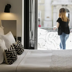 Отель AlmaLusa Baixa & Chiado 4* Стандартный номер с различными типами кроватей фото 2