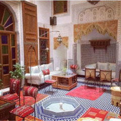 Отель Riad Verus Марокко, Фес - отзывы, цены и фото номеров - забронировать отель Riad Verus онлайн интерьер отеля