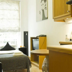 Апартаменты Studios 2 Let Serviced Apartments - Cartwright Gardens Студия Эконом с различными типами кроватей фото 15