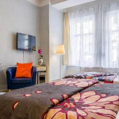 Апартаменты Pension 1A Apartment Стандартный номер с разными типами кроватей фото 9