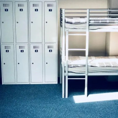 Hostel Stacja Plaza Кровать в общем номере фото 7