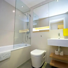 Отель Staycity Aparthotels London Heathrow Великобритания, Лондон - отзывы, цены и фото номеров - забронировать отель Staycity Aparthotels London Heathrow онлайн ванная фото 2