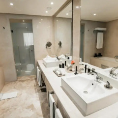 Отель Grand Mogador CITY CENTER - Casablanca Марокко, Касабланка - отзывы, цены и фото номеров - забронировать отель Grand Mogador CITY CENTER - Casablanca онлайн ванная фото 2