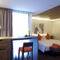 Отель U Sukhumvit Bangkok 4* Семейный номер Делюкс с двуспальной кроватью фото 12