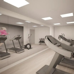 Q Hotel Plus Katowice фитнесс-зал фото 2