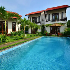 Отель Van Lan Riviera Villas 3* Вилла с различными типами кроватей фото 15