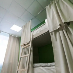 Brusnika Hostel Кровать в женском общем номере с двухъярусной кроватью фото 3