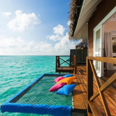 Отель Sun Aqua Vilu Reef 5* Вилла с различными типами кроватей фото 4