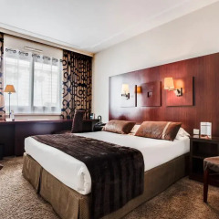 Отель Hôtel Le Roosevelt 4* Стандартный номер с различными типами кроватей фото 5